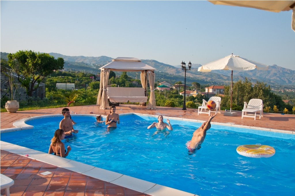 La piscina
